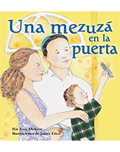Una mezuzá en la puerta